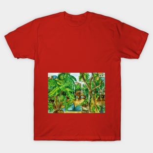 Roof Plantation and top. T-Shirt